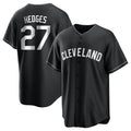 Cleveland Guardians #27 Austin Hedges Player Black Fedasgoge Home Game Stitched Jerseys