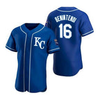 Kansas City Royals #16 Andrew Benintendi Blue Fedasgoge Flex Base Stitched Jersey 2