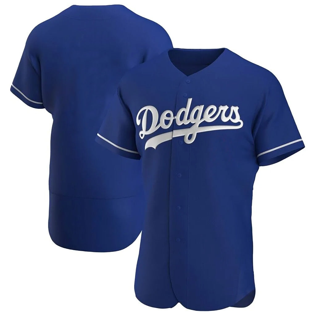 Los Angeles Dodgers Blank Player Royal Fedasgoge Limited Elite Home Stitched Jerseys