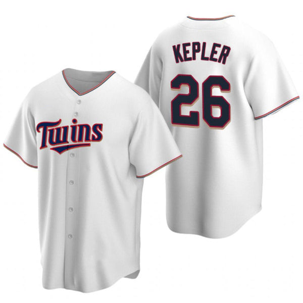 Minnesota Twins #26 Max Kepler White Fedasgoge Cool Base Stitched Jersey