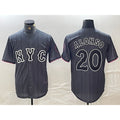 New York Mets #20 Pete Alonso Grey Fedasgoge 2024 City Connect Cool Base Stitched Jersey
