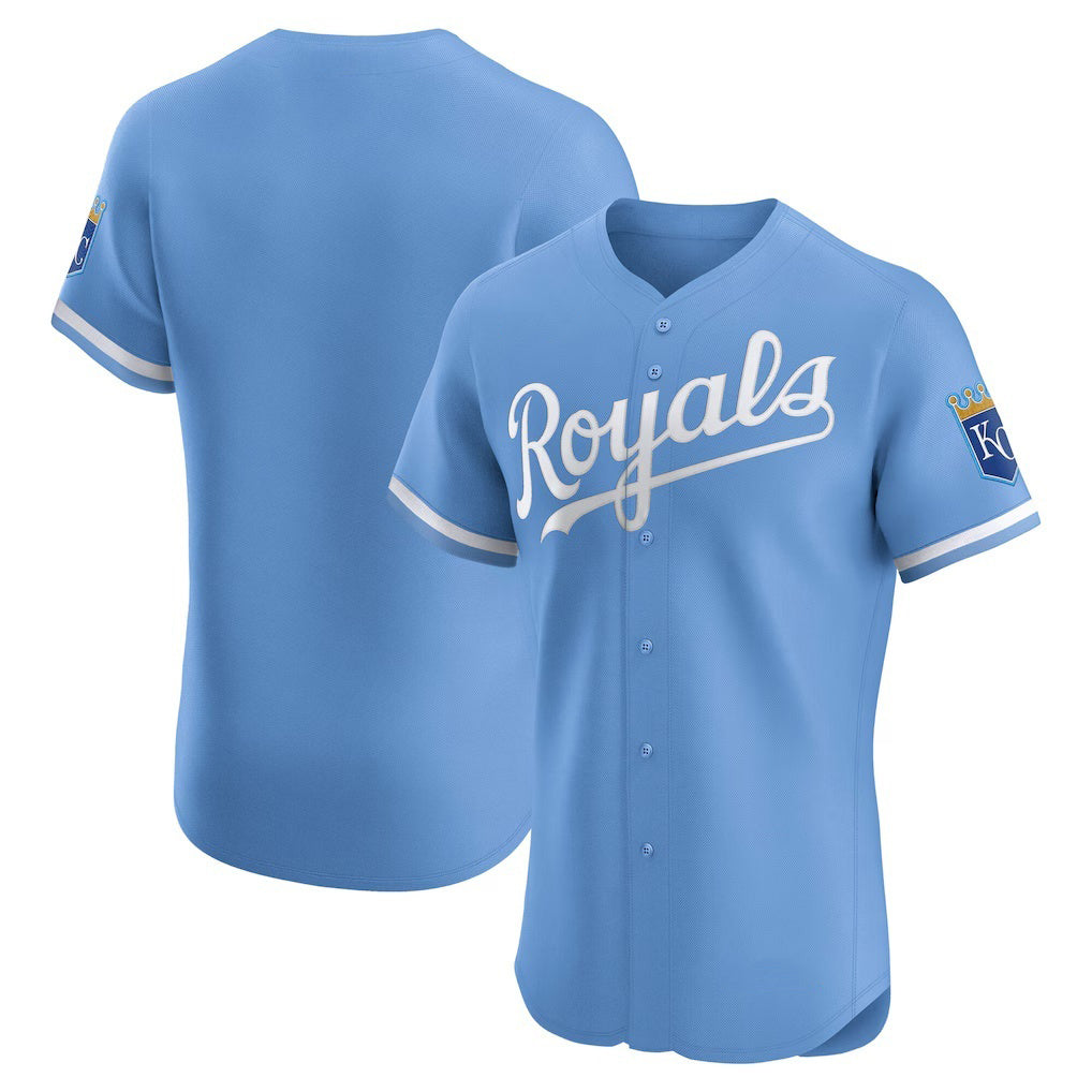 Kansas City Royals Light Blue Fedasgoge Alternate Elite Jersey