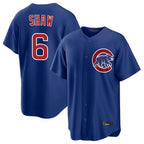 Chicago Cubs #6 Matt Shaw Player Royal Fedasgoge Home Game Stitched Jerseys