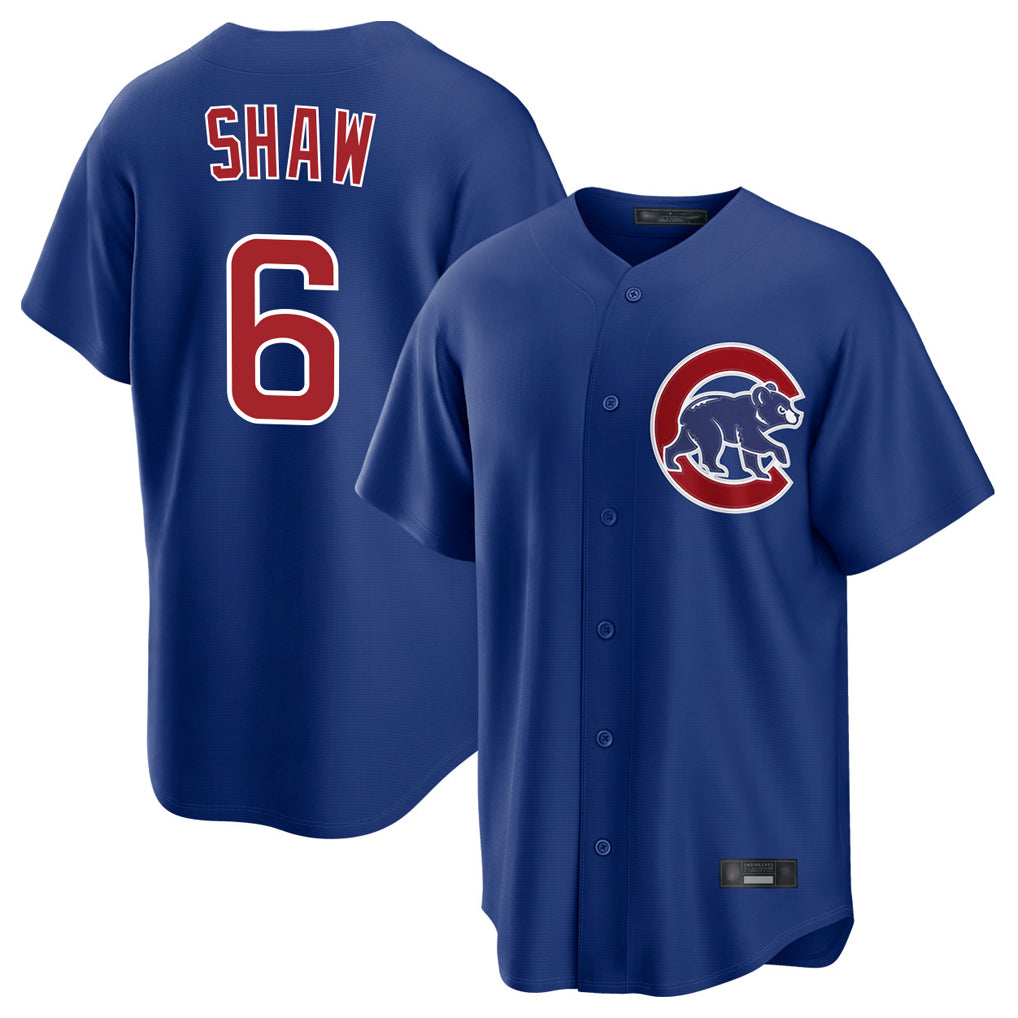 Chicago Cubs #6 Matt Shaw Player Royal Fedasgoge Home Game Stitched Jerseys
