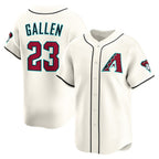 Arizona Diamondbacks #23 Zac Gallen Cream Fedasgoge Home Limited Player Jersey