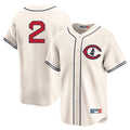 Chicago Cubs #2 Nico Hoerner Player Cream Fedasgoge Field of Dreams Limited Home Game Stitched Jerseys