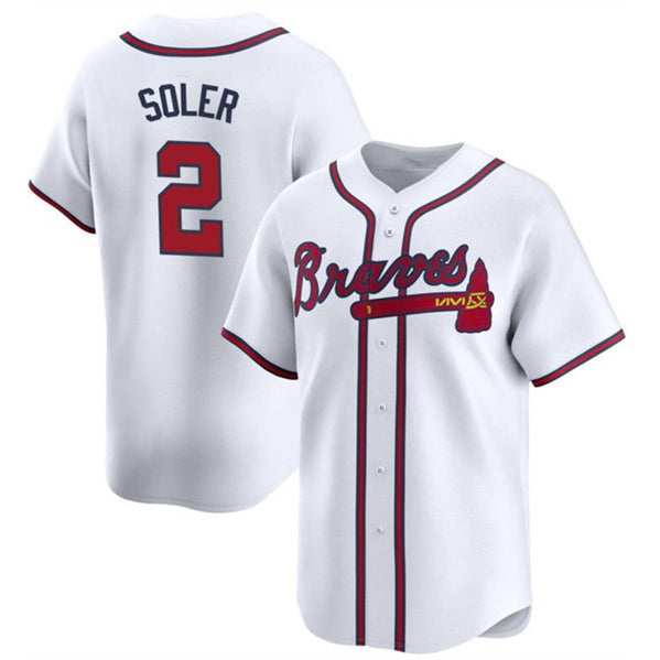 Atlanta Braves #2 Jorge Soler White Fedasgoge 2024 Home Limited Stitched Jersey