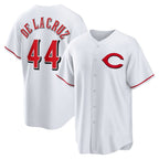 Cincinnati Reds #44 Elly De La Cruz White Fedasgoge Alternate 2 Replica Jersey