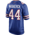 B.Bills #44 Tyler Matakevich Royal Fedasgoge Game Player Jersey