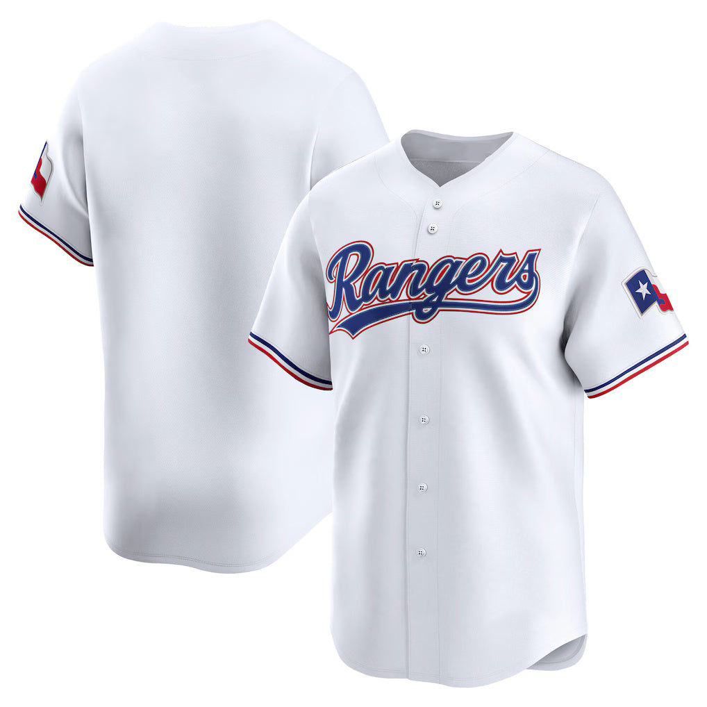 Texas Rangers White Fedasgoge Home Limited Jersey