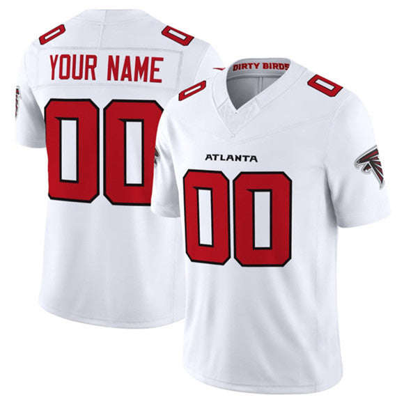 Custom A.Falcons Active Player White Fedasgoge 2026 New F.U.S.E. Vapor Untouchable Limited Stitched Jersey