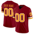 Custom W.Commanders Active Player Burgundy Fedasgoge 2025 F.U.S.E. Throwback Limited Stitched Jersey