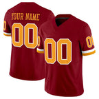 Custom W.Commanders Active Player Burgundy Fedasgoge 2025 F.U.S.E. Throwback Limited Stitched Jersey