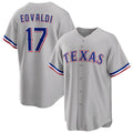Texas Rangers #17 Nathan Eovaldi Gray Fedasgoge Cool Base Stitched Jersey
