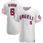 Los Angeles Angels #6 Anthony Rendon White Fedasgoge Authentic Player Jersey