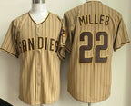San Diego Padres #22 Mason Miller Khaki Fedasgoge Limited Jersey