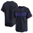 Toronto Blue Jays Blank Black Fedasgoge 2024 City Connect Limited Stitched Jersey