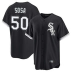 Chicago White Sox #50 Lenyn Sosa Player Black Fedasgoge Home Game Stitched Jerseys