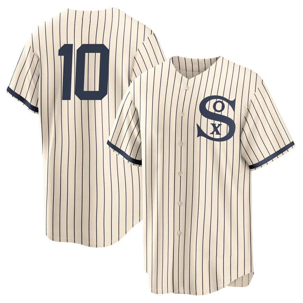 Chicago White Sox #10 Chase Meidroth Player Cream Fedasgoge Field of Dreams Home Game Stitched Jerseys