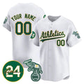 Custom Oakland Athletics White Fedasgoge Jersey - Personalized