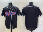 Texas Rangers Blank 2026 Fashion Replica Black Fedasgoge Out Stitched Jersey