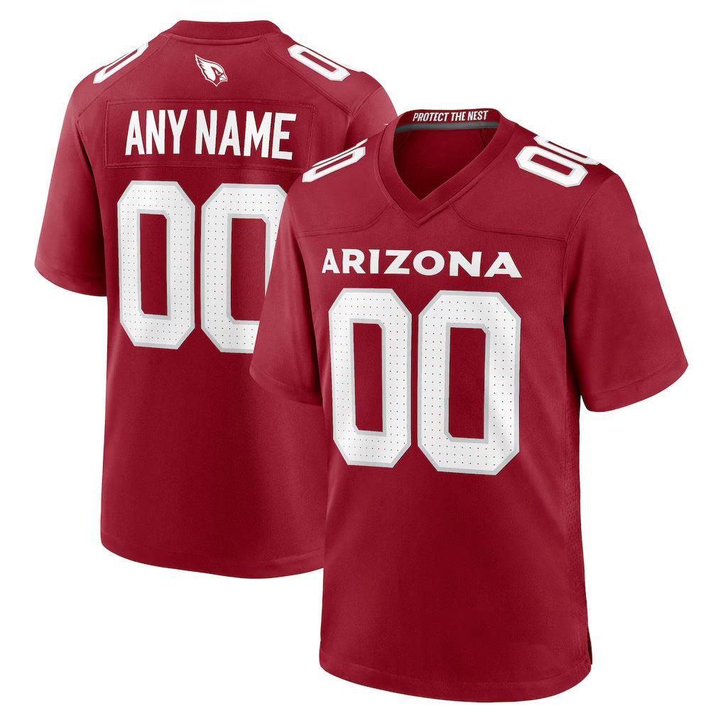 Custom A.Cardinals Cardinal Fedasgoge Game Jersey