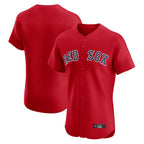 Boston Red Sox Blank Player Red Fedasgoge Limited Elite Home Game Stitched Jerseys