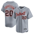Detroit Tigers #20 Spencer Torkelson Player Gray Fedasgoge Home Limited Stitched Jerseys