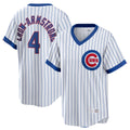 Chicago Cubs #4 Pete Crow-Armstrong Player White Fedasgoge T-shirt Cooperstown Collection Limited Stitched Jerseys