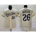 Minnesota Twins #26 Max Kepler Cream Fedasgoge Flex Base Stitched Jersey