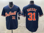 Detroit Tigers #31 Riley Greene Navy Fedasgoge 2026 Alternate Vapor Premier Limited Stitched Jersey