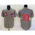 Chicago Cubs #30 Kyle Tucker Gray Fedasgoge 2025 Tokyo Series Limited Stitched Jersey