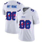 Custom B.Bills White Fedasgoge Team Big Logo Vapor Untouchable Limited Jersey