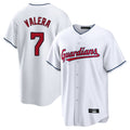 Cleveland Guardians #7 George Valera Player White Fedasgoge Home Game Stitched Jerseys
