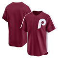 Philadelphia Phillies Maroon Fedasgoge Throwback Cooperstown Collection Limited Jersey
