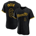 Kansas City Royals #6 Jonathan India Player Black Fedasgoge Snake Skin City Limited Elite Stitched Jerseys