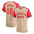 Boston Red Sox #16 Jarren Duran Player Cream Fedasgoge All-Star Short-Sleeved Limited Elite Home Game Stitched Jerseys