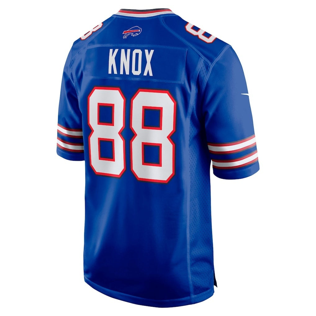 B.Bills #88 Dawson Knox Royal Fedasgoge Game Jersey