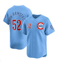 Chicago Cubs #52 Pete Crow-Armstrong 2024-25 Blue Fedasgoge 2nd Alternate Limited Stitched Jersey