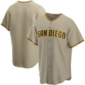 San Diego Padres Tan Fedasgoge Alternate Replica Team Jersey