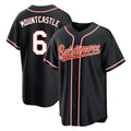 Baltimore Orioles #6 Ryan Mountcastle Player Black Fedasgoge Out Home Game Stitched Jerseys