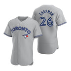 Toronto Blue Jays #26 Matt Chapman Grey Fedasgoge Flex Base Stitched Jersey