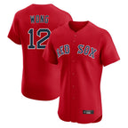 Boston Red Sox #12 Connor Wong Player Red Fedasgoge Limited Elite Home Game Stitched Jerseys1