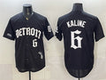 Detroit Tigers #6 Al Kaline 2026 Black Fedasgoge 'Motor Gothic Edition' Vapor Premier Limited Stitched Jersey