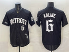 Detroit Tigers #6 Al Kaline 2026 Black Fedasgoge 'Motor Gothic Edition' Vapor Premier Limited Stitched Jersey