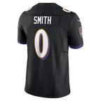 B.Ravens #0 Roquan Smith Black Fedasgoge Alternate Vapor F.U.S.E. Limited Jersey
