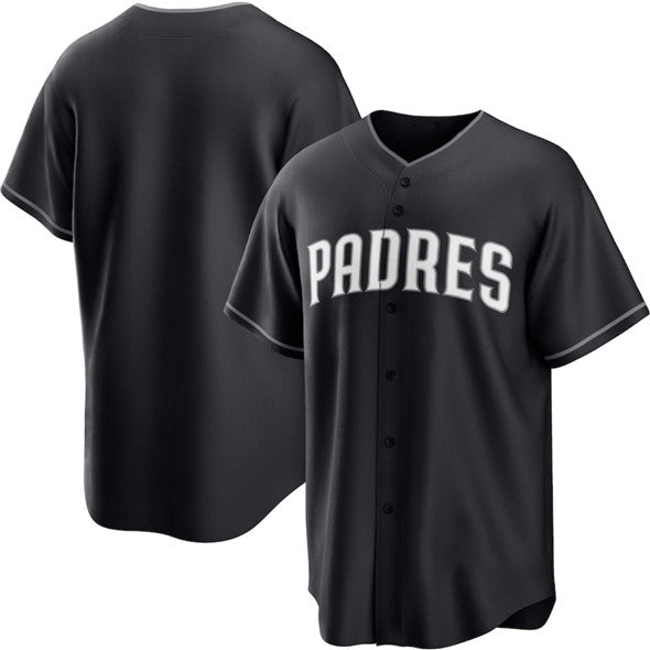 San Diego Padres Blank Black Fedasgoge Lights Out Limited Stitched Jersey