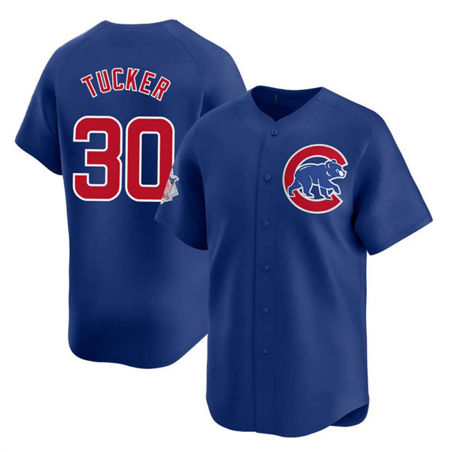 Chicago Cubs #30 Kyle Tucker Royal Fedasgoge 2025 Limited Stitched Jersey