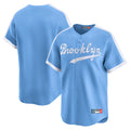 Los Angeles Dodgers Blank Player Light Blue Fedasgoge Cooperstown Collection Limited Stitched Jerseys