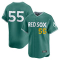 Boston Red Sox #55 Ranger Suarez Player Green Fedasgoge City Connect Limited Home Game Stitched Jerseys1